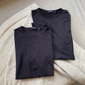 (2) black theory mens T-shirts